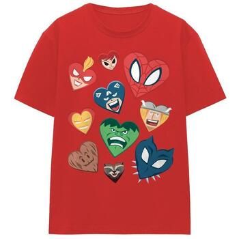 Marvel Camiseta TV25795 para mujer