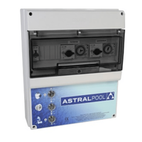 armario para proteccion de 2 bombas y control de 2 luces - quadro electrico