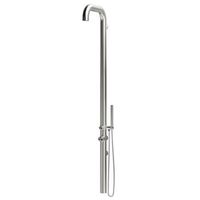 sined ducha exterior de agua fria y caliente chia wall inox