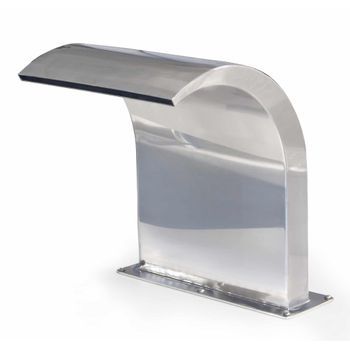 Cascada Agua Piscina A350 A500 Hormigon Acero Aisi-316l Astralpool - 350 Mm
