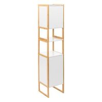 pedestal de 2 puertas natureo blanco