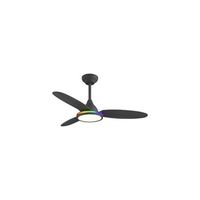 ventilador de techo mahon con luz led integrada y diseno moderno