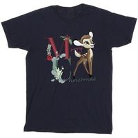 bambi camiseta merry christmas para nina