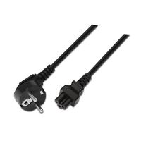 goobay cable de alimentacion trebol iec-320c5 18m negro