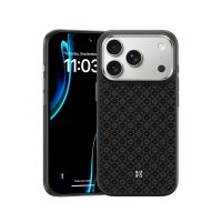benks funda para iphone 17 pro max r carcasa con magsafe de fibra kevlar armorgrid negra ultrafina con proteccion anticaidas y proteccion de camara con ajuste preciso