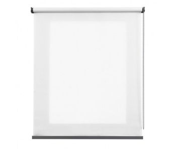 Estores enrollables estor translúcido premium con acabados en aluminio blanco 160x250 cm