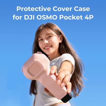 Estuche Protector SmallRig Pocket 4P para DJI Osmo Pocket 4P con Protector de Pantalla, Combina una Carcasa Rígida y un Forro Interior Suave -6582