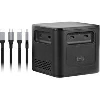 estacion de carga tnb chconf380w 8 puertos 380w pd 31 usb-c y usb-a negro