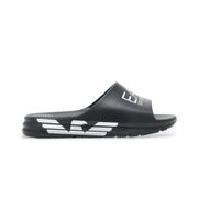 ea7 para hombre 7x000356af18618 chanclas crusher distance negro 41 plano ninguno beachwear