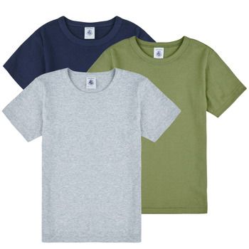 Petit Bateau Camiseta 3 TEE SHIRTS MC para niña