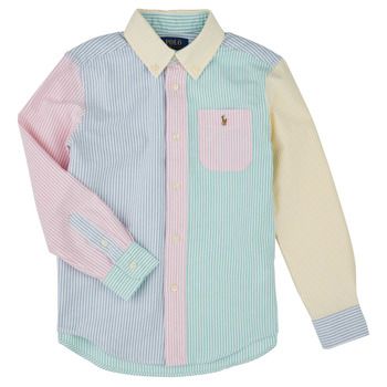 Polo Ralph Lauren Camisa manga larga WOVEN-SPORT SHIRT-SHIRT para niña