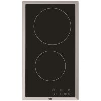 beko hdmc 32400 tx placa vitroceramica 2 zonas 30cm negra
