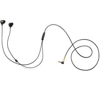 Marshall Mode EQ Headphones - Black & Brass, Black