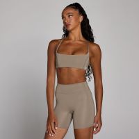 sujetador training de espalda abierta para mujer de mp - light taupe - xxl
