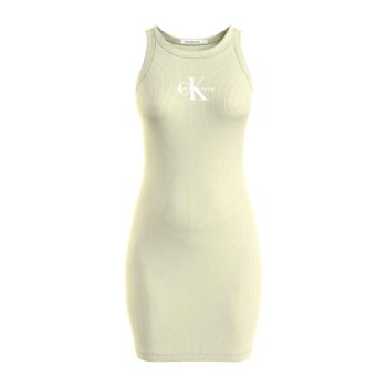Calvin Klein Jeans. Vestido Verde J20J223069-LFU