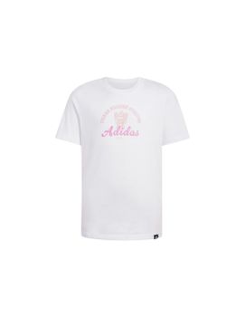Camiseta adidas Food 2 Infantil Blanco