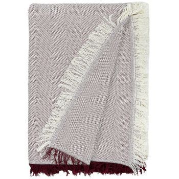Foulard Multiusos Modelo Espiga:color - Granate, Tamaño - 230 X 260 Cm