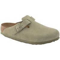 birkenstock zuecos mocassins boston daim para mujer