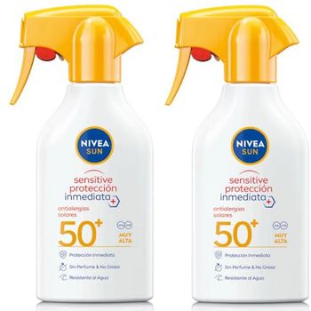 Nivea Sun Sensitive Spray Solar Antialergias SPF50+ 2x270 ml