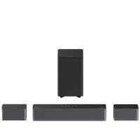 barra de sonido ultimea poseidon m4t 51 450 w dolby atmos hdmi earc con subwoofer inalambrico y 2 altavoces traseros