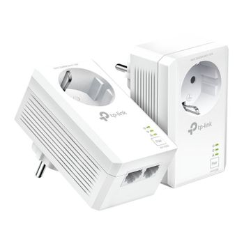 TP-Link TL-PA7027P KIT PLC Powerline Red Eléctrica AV1000 Gigabit con 2 Puertos Gigabit
