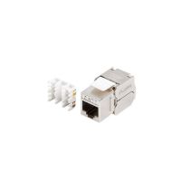 modulo de pared lanberg ksf7-2000 rj-45 hembra lsa acero inoxidable