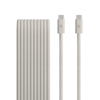 beats 240w usb-c to usb-c braided cable 3 m  10 ft - surge stone
