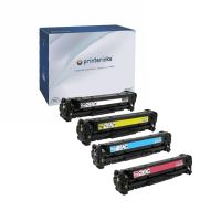 compatible multipack hp colour laserjet pro m252dw printer toner cartridges 4 pack -cf400a