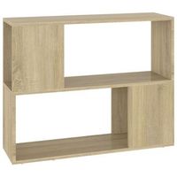 mueble para tv - mueble tv - mesa de tv madera contrachapada roble sonoma 80x24x63 cm