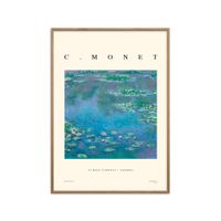 poster claude monet   nenuphars marco de roble - 50x70 cm