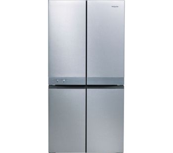 HOTPOINT Jupiter HQ9 E1L Fridge Freezer - Stainless Steel, Stainless Steel