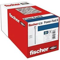 fischer caja de tornillos para madera rosca parcial cincado 4x60
