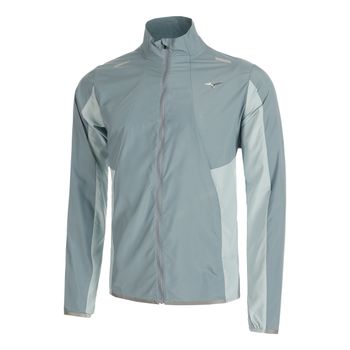 Mizuno Tech Light Chaqueta Para Correr Hombres-Color Petróleo