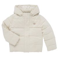 guess abrigo de plumas hooded ls padded puffer wzip para nina
