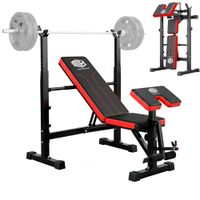 banco de musculacion multifuncional inclinable r banca de peso ajustable y plegable para entrenamiento completo en casa r soporta hasta 120 kg ideal para fitness domestico