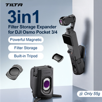 accesorios de expansion tilta para dji osmo pocket 4 y pocket 3 kit de estuche universal ligero con expansor de almacenamiento para filtros