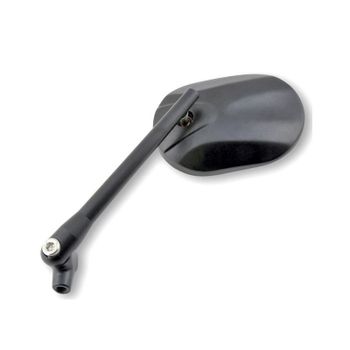 Espejo retrovisor reversible Oval negro