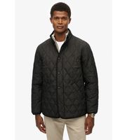 superdry para hombre m5012225a chaqueta quilted estate negro s casual poliester