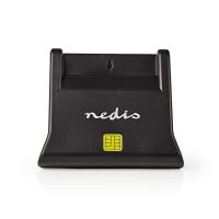 lector de tarjetas nedis crdru2sm3bk usb 20 negro abs smartmedia