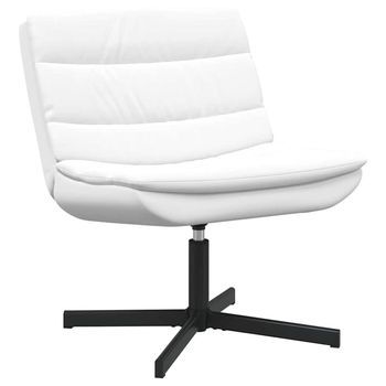 Silla Giratoria 63 X 75 X 76 Cm Cuero Sintético Vidaxl
