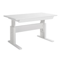 lifetime height adjustable desk with drawer