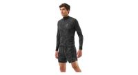 chaqueta cortaviento compressport hurricane negra