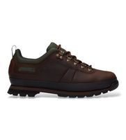 timberland para hombre tb0a443zw011 botas de cana baja euro hiker marron oscuro 41 piel plano cordones casual outdoor