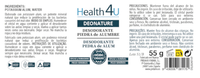 h4u deonature desodorante piedra de alumbre 55 gr