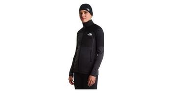 Chaqueta polar the north face stormgap power grid gris negro para mujer