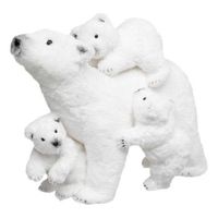 decoracion navidena familia de osos h 42 cm