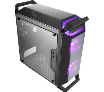 COOLERMASTER MasterBox Q300P Micro-ATX Full Tower PC Case, Grey