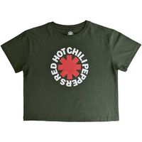 red hot chili peppers tops y camisetas classic asterisk para mujer