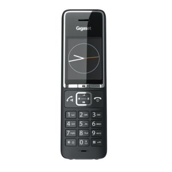 Gigaset Comfort 550HX Teléfono Inalámbrico Supletorio Negro