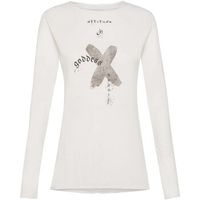 deha camiseta manga larga graphic long sleeve para mujer